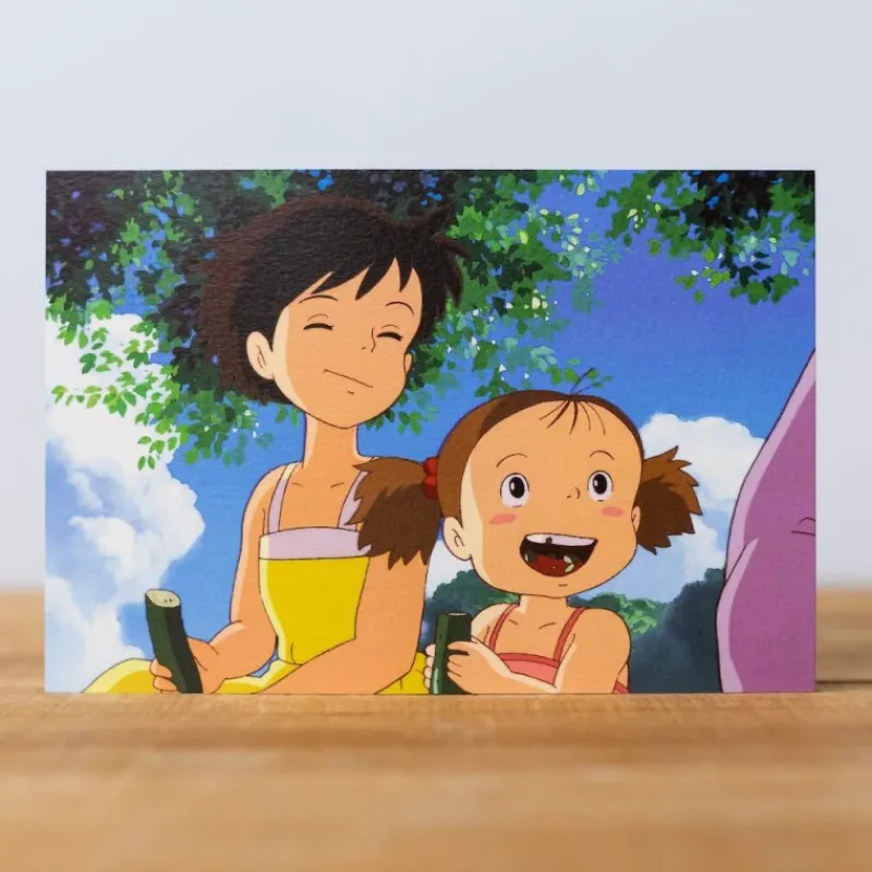 Maison Ghibli Postcard Satsuki & Mei Snack - My Neighbor Totoro | Postcards And Letter Papers