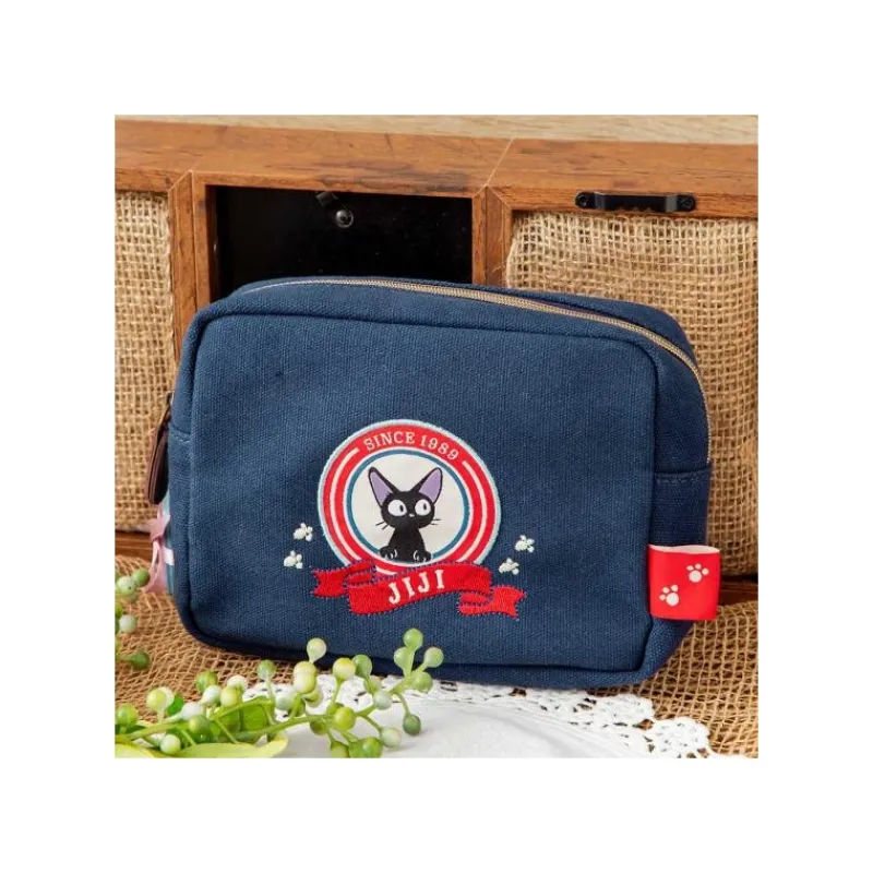 Maison Ghibli Pouch Dark Blue Jiji - Kiki's Delivery Service | Accessories