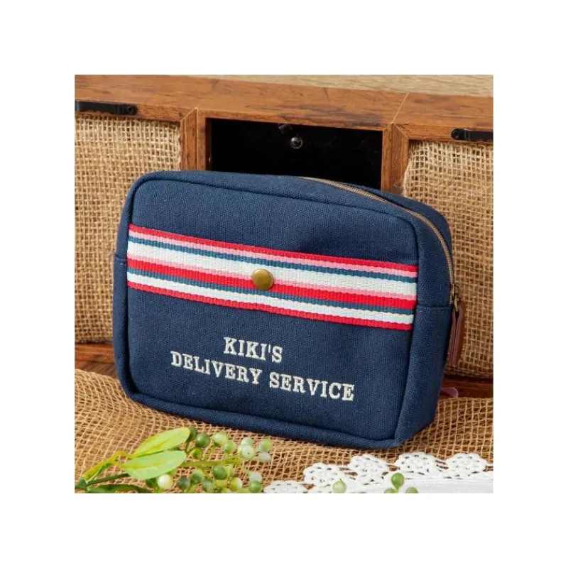 Maison Ghibli Pouch Dark Blue Jiji - Kiki's Delivery Service | Accessories