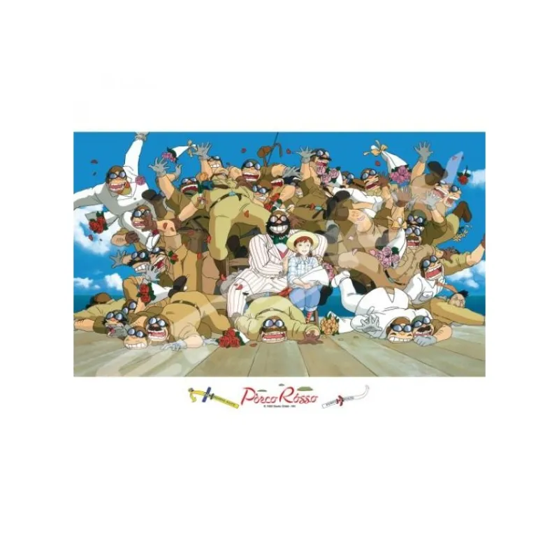 Maison Ghibli Puzzle 500P Commemorative Photo - Porco Rosso | Jigsaw Puzzle