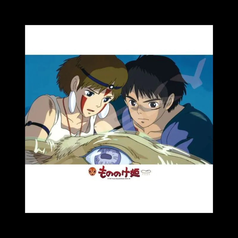 Maison Ghibli Puzzle 300P Facing destiny - Princess Mononoke | Jigsaw Puzzle