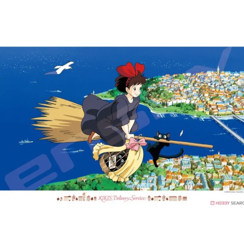 Maison Ghibli Puzzle 1000P Kiki in the sky - Kiki’s Delivery Service | Jigsaw Puzzle