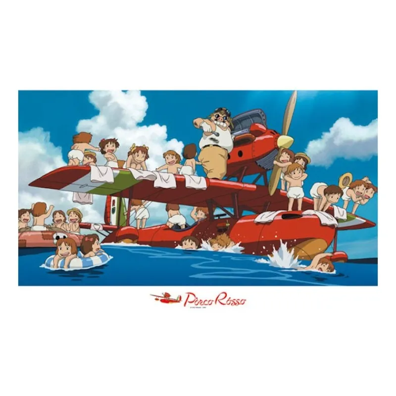 Maison Ghibli Puzzle 1000P Sea Rescue - Porco Rosso | Jigsaw Puzzle