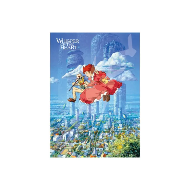 Maison Ghibli Puzzle 500P Shizuku & Baron - Whisper of the Heart | Jigsaw Puzzle