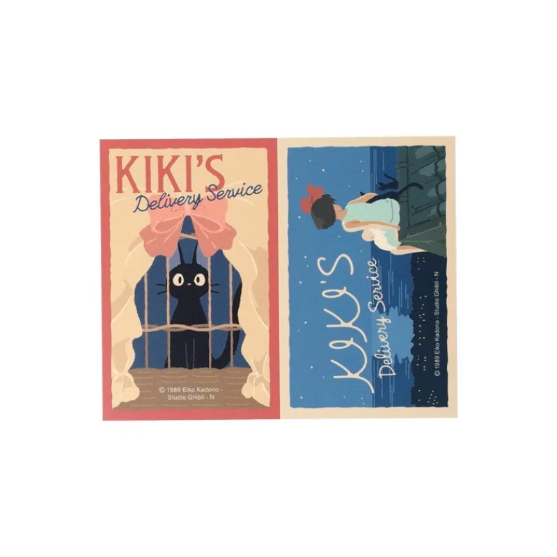 Maison Ghibli Retro Stickers Kiki & Jiji - Kiki's Delivery Service | Small Equipment