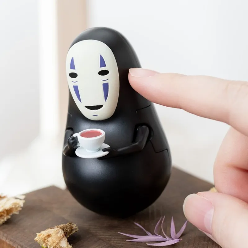 Maison Ghibli Round Bottomed Figurine No Face's coffe time -  Spirited Away | Toys