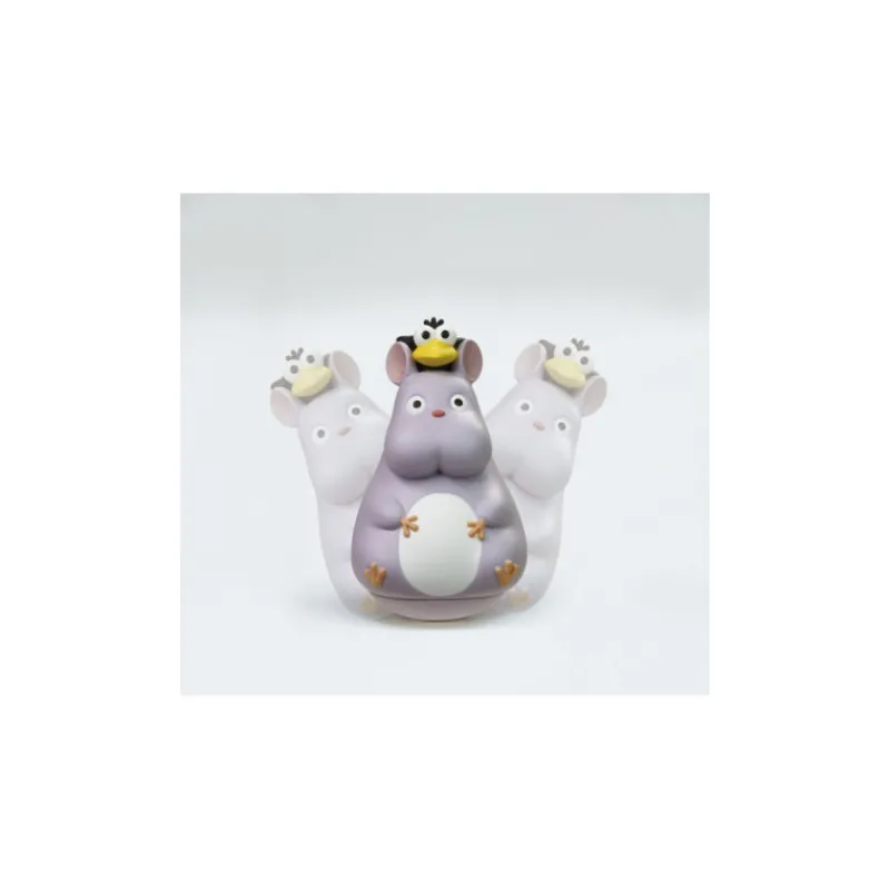 Maison Ghibli Round Bottomed Figurines No Face & Boh Mouse - Spirited Away | Toys