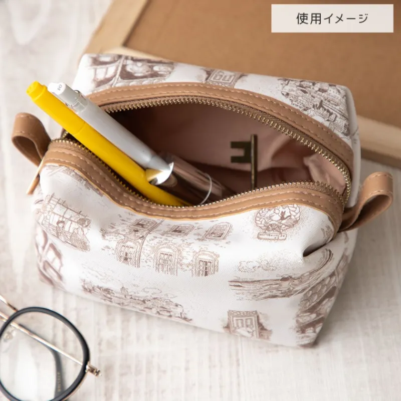Maison Ghibli Round Toilet bag Nostalgia - Kiki's Delivery Service | Storage