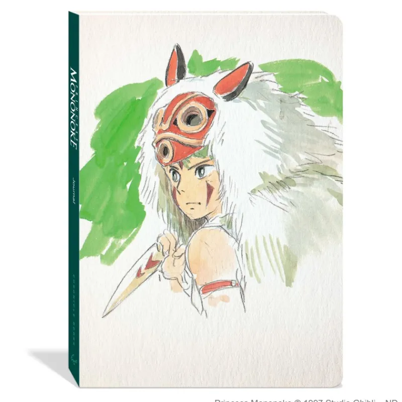 Maison Ghibli San Flexi Journal - Princess Mononoke | Notebooks And Notepads