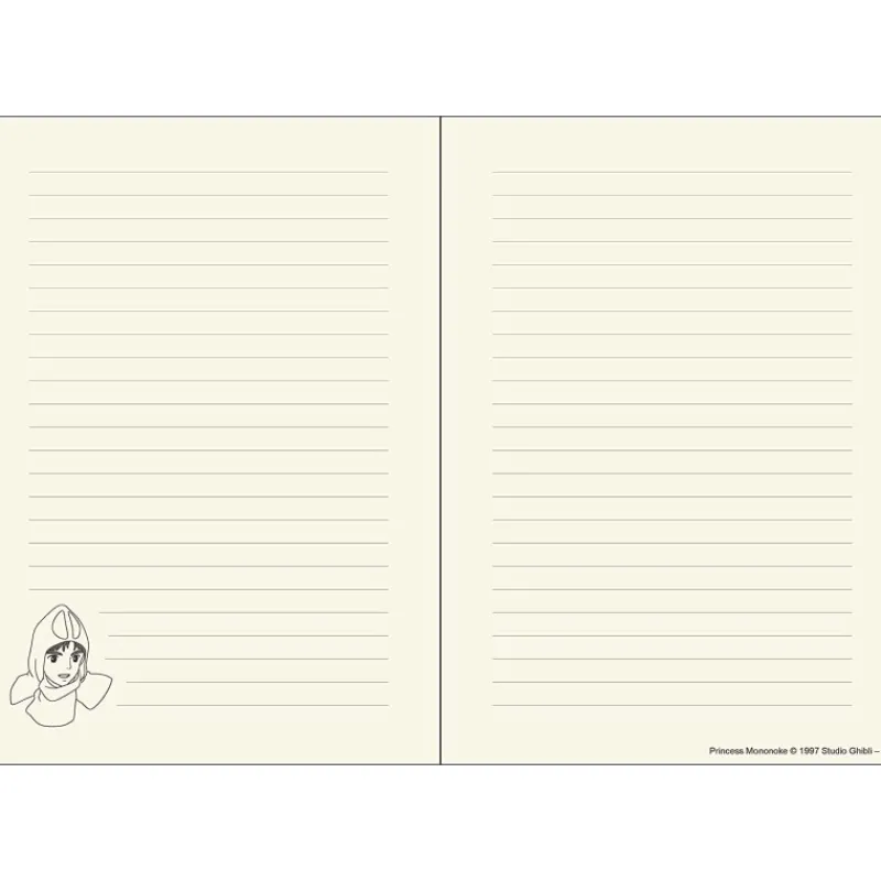 Maison Ghibli San Flexi Journal - Princess Mononoke | Notebooks And Notepads
