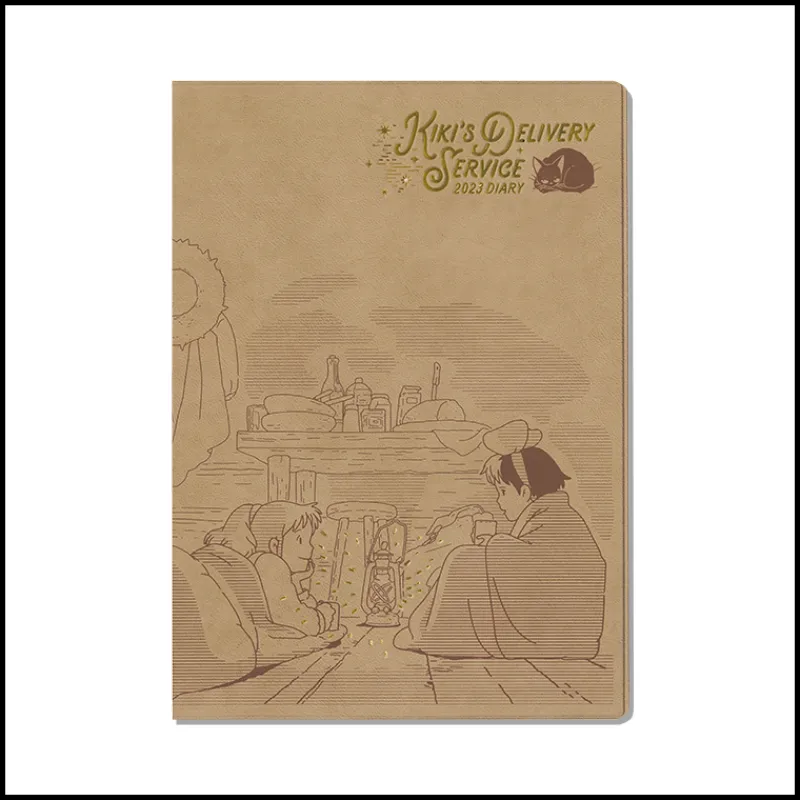Maison Ghibli 2023 Schedule Book By the fire - Kiki's Delivery Service | Schedule Diaries And Calendars