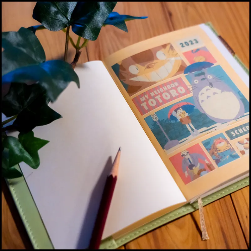 Maison Ghibli 2023 Schedule Book Mei taking a nap - My Neighbor Totoro | Schedule Diaries And Calendars