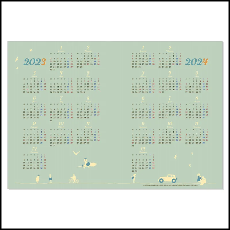 Maison Ghibli 2023 Schedule Book There is me - Kiki's Delivery Service | Schedule Diaries And Calendars