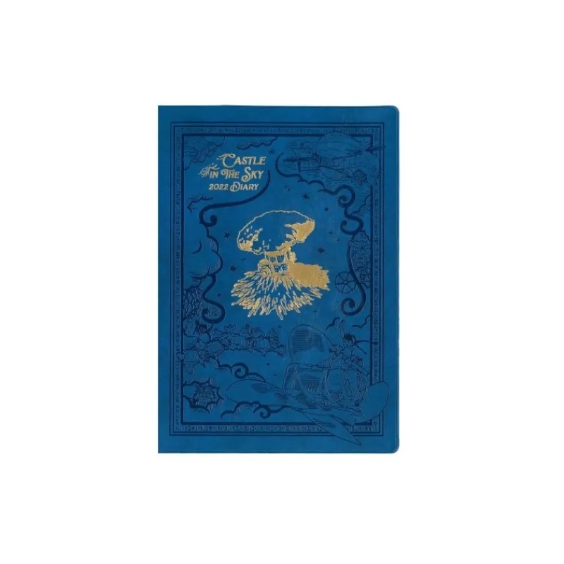 Maison Ghibli 2022 Schedule Diary Faux Leather Laputa - Castle in the Sky | Schedule Diaries And Calendars