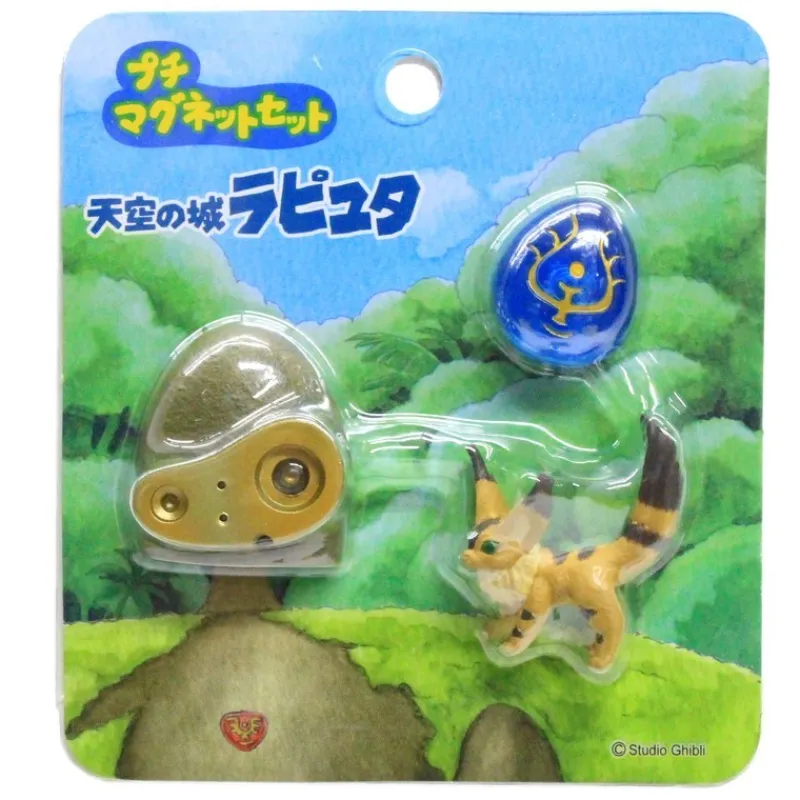 Maison Ghibli SET MAGNET ROBOT SOLDIER LAPUTA - CASTLE IN THE SKY | Magnets