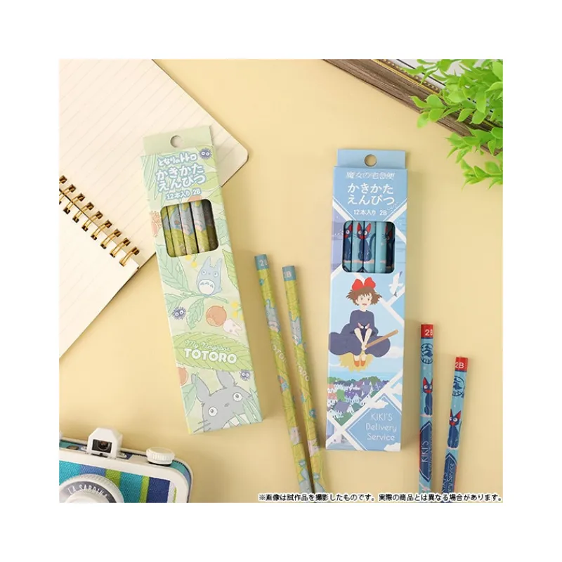 Maison Ghibli Set of 12 2B Pencils Flying Kiki - Kiki's Delivery Service | Writing