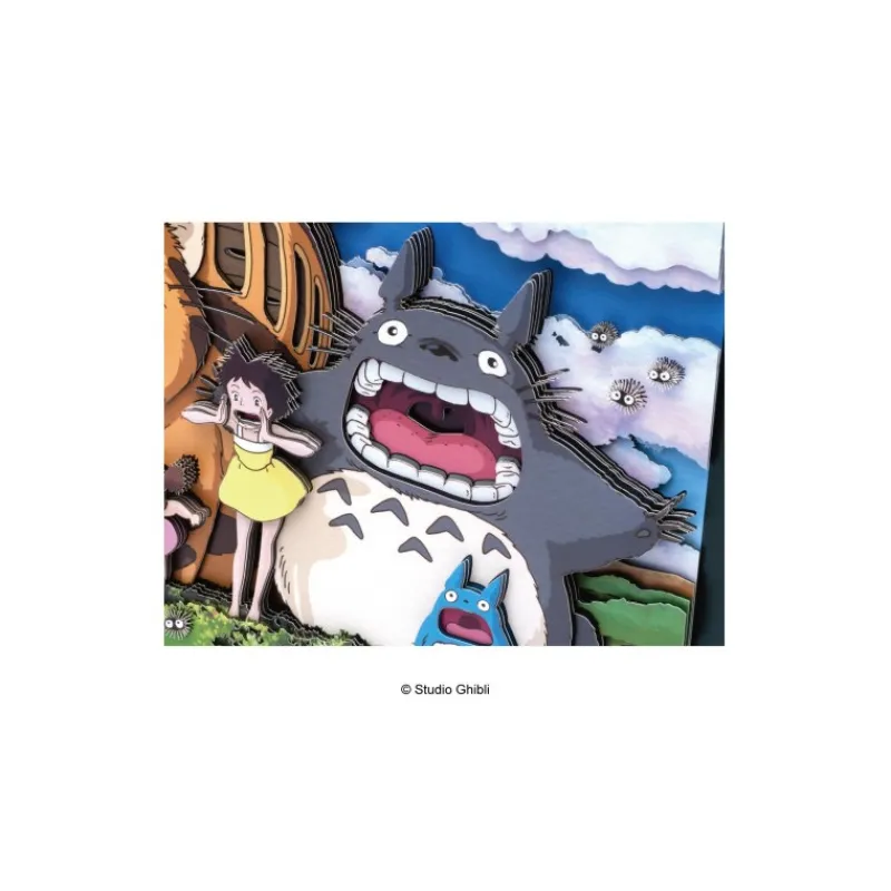 Maison Ghibli Shadow Paper Theater Roaring - My Neighbor Totoro | Arts And Crafts