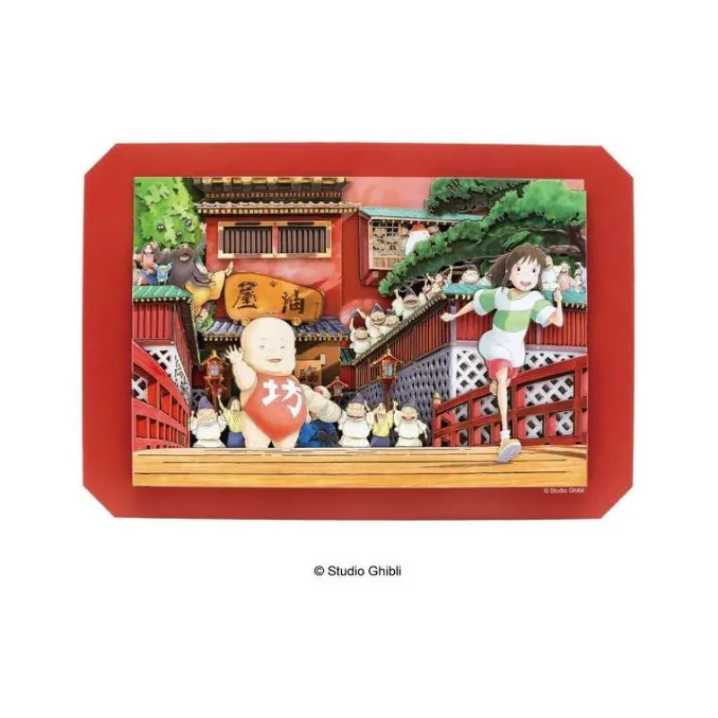 Maison Ghibli Shadow Paper Theater Run Chihiro! - Spirited Away | Arts And Crafts
