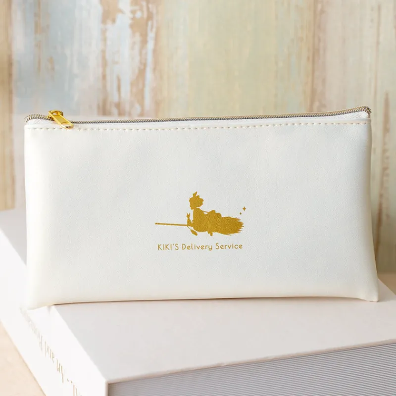 Maison Ghibli Silver Pencase Flying Kiki - Kiki's Delivery Service | Storage