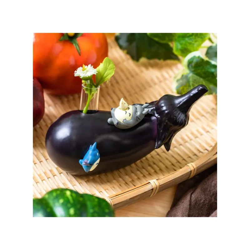 Maison Ghibli Single Vase vegetal Aubergine - My Neighbor Totoro | Décoration