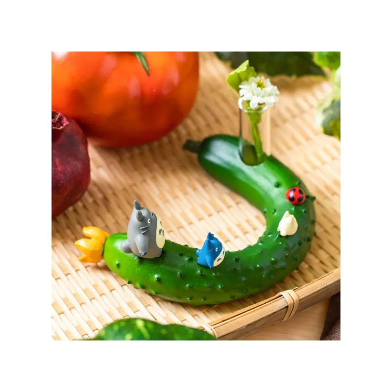 Maison Ghibli Single Vase vegetal Cucumber - My Neighbor Totoro | Décoration