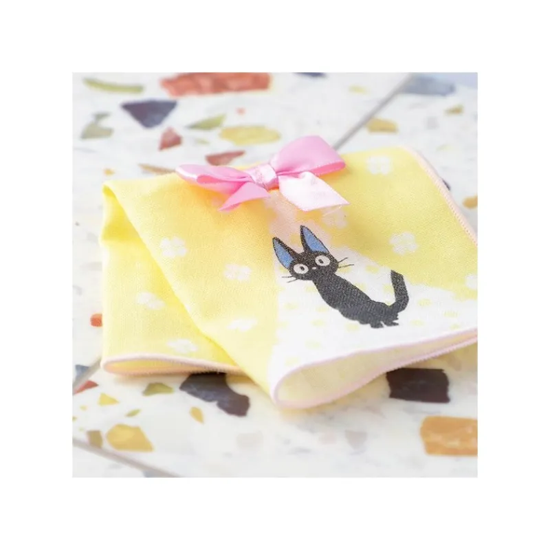 Maison Ghibli SMALL HANDKERCHIEF JIJI IN THE CAGE - KIKI’S DELIVERY SERVICE | Outfits