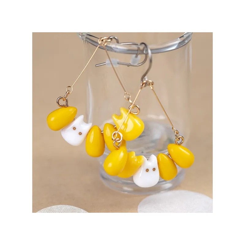 Maison Ghibli Small Totoro & Corn Pierced Earrings - My Neighbor Totoro | Jewellery