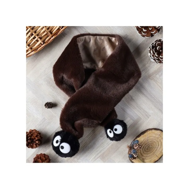Maison Ghibli Soot Sprites Plush scarf - My Neighbor Totoro | Outfits