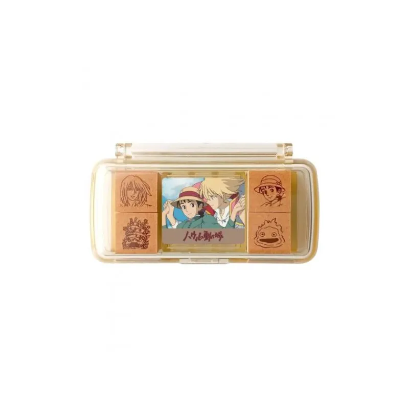 Maison Ghibli Sophie & Hauru Mini Stamp Set Red - Howl's Moving Castle | Small Equipment
