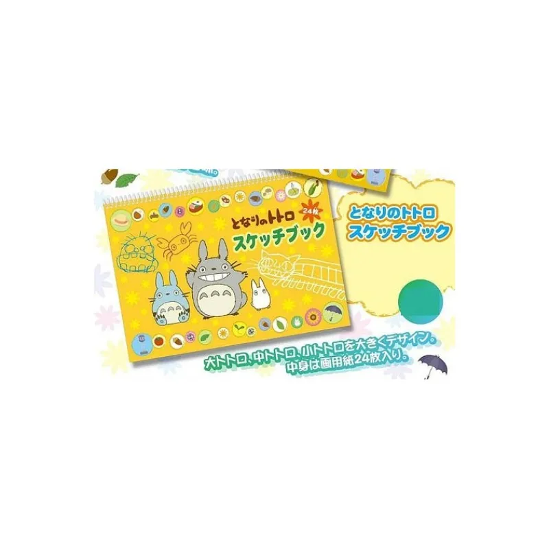 Maison Ghibli SPIRAL NOTE BOOK TOTORO YELLOW | Notebooks And Notepads