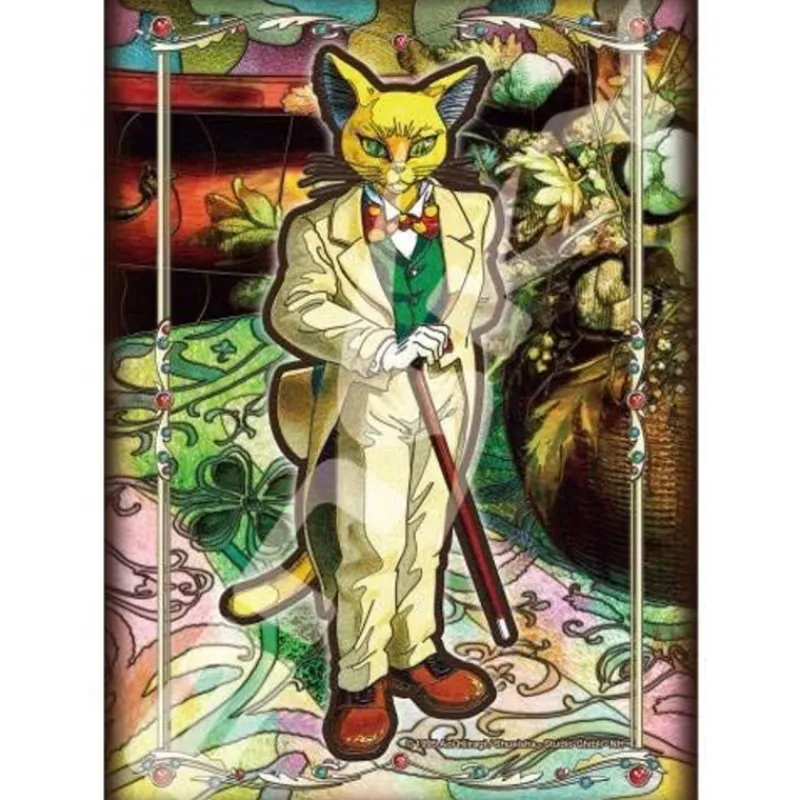 Maison Ghibli Stained glass Puzzle 208P Baron - Whisper of the Heart | Jigsaw Puzzle