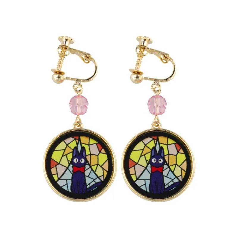 Maison Ghibli STAINED GLASS SERIES - EARRINGS KIKI- KIKI'S DELIVERY | Jewellery