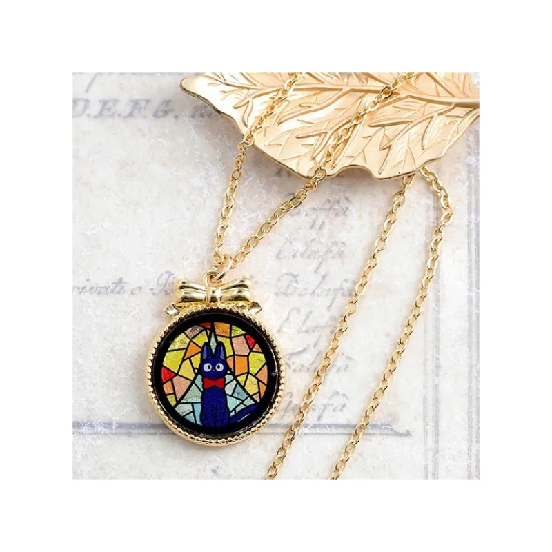 Maison Ghibli STAINED GLASS SERIES - PENDANT KIKI- KIKI'S DELIVERY | Jewellery