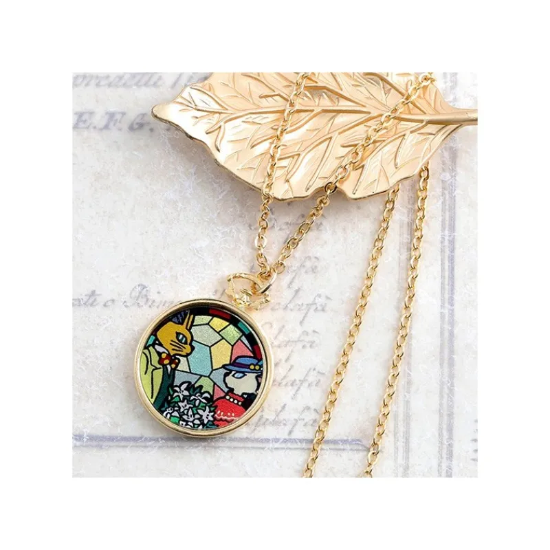 Maison Ghibli STAINED GLASS SERIES - PENDANT LOUISE & BARON-WHISPER OF THE HEART | Jewellery