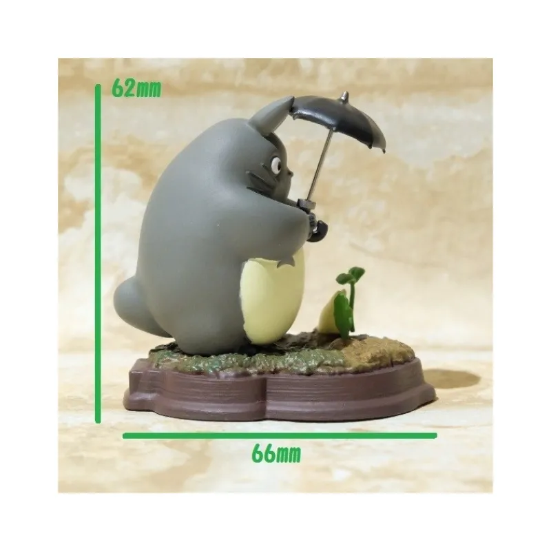 Maison Ghibli Statue Collection Stop Motion Totoro Grey Dondoko Pose 6 - My Neighbor Totoro | Statues