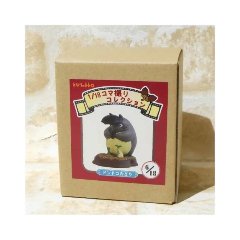 Maison Ghibli Statue Collection Stop Motion Totoro Grey Dondoko Pose 6 - My Neighbor Totoro | Statues