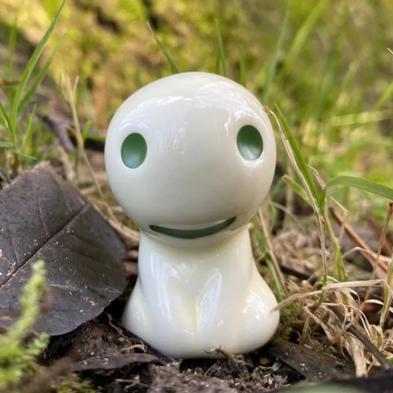 Maison Ghibli Statue Kodama A & 1 Blind Power Stone  - Princess Mononoke | Statues