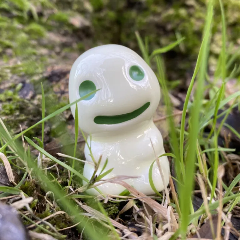 Maison Ghibli Statue Kodama C & 1 Blind Power Stone  - Princess Mononoke | Statues