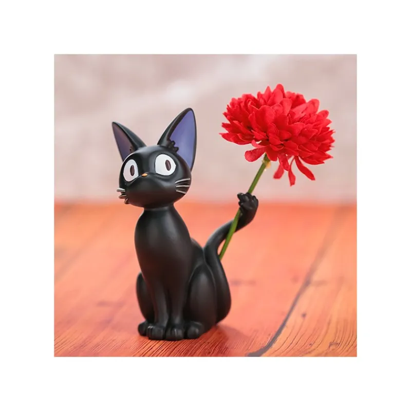 Maison Ghibli Statue Single Vase Jiji's tail play - Kiki’s Delivery Service | Décoration
