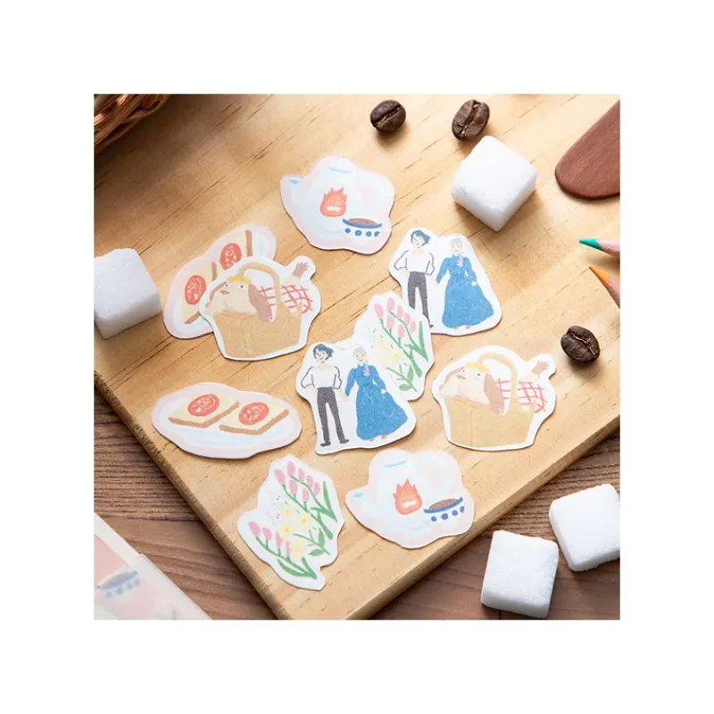 Maison Ghibli Sticker set Break Time Flowers - Howl's Moving Castle | Small Equipment