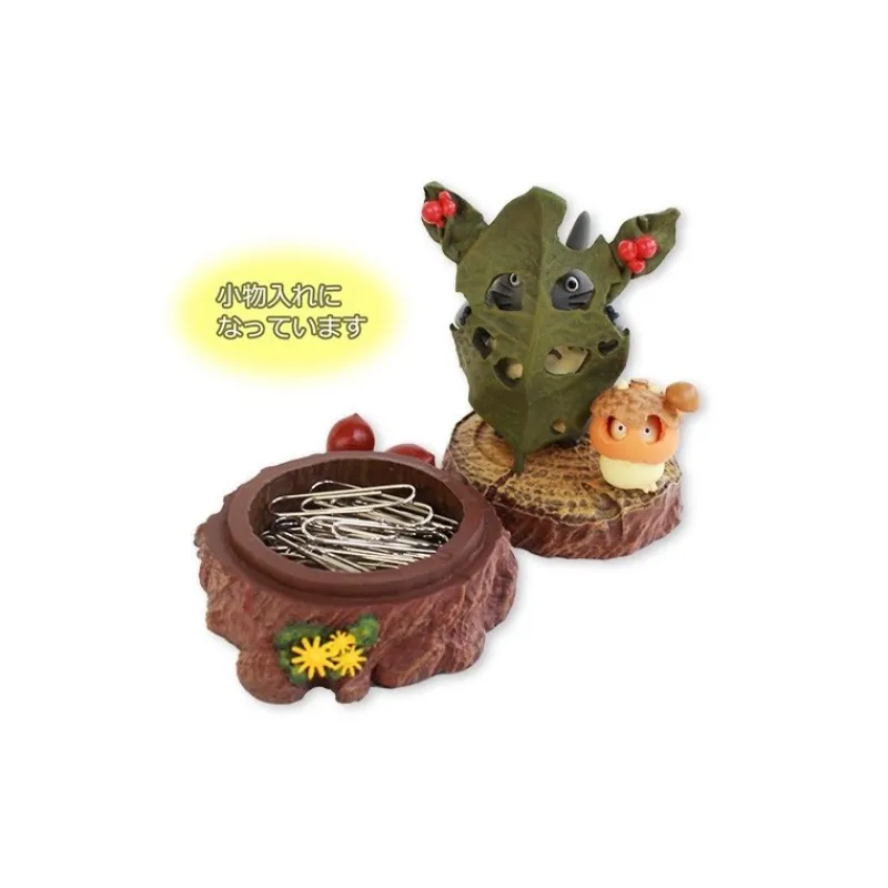 Maison Ghibli STORAGE BOX TOTORO WITH LEAF MASK | Jewellery Boxes