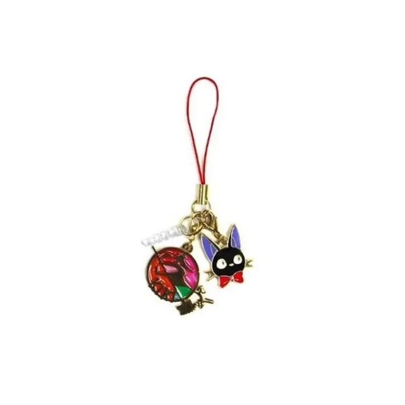 Maison Ghibli Strap Stained Glass Style Jiji Gold - Kiki's Delivery Service | Straps