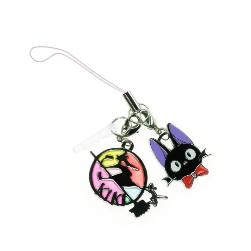 Maison Ghibli Strap Stained Glass Style Jiji Silver - Kiki's Delivery Service | Straps