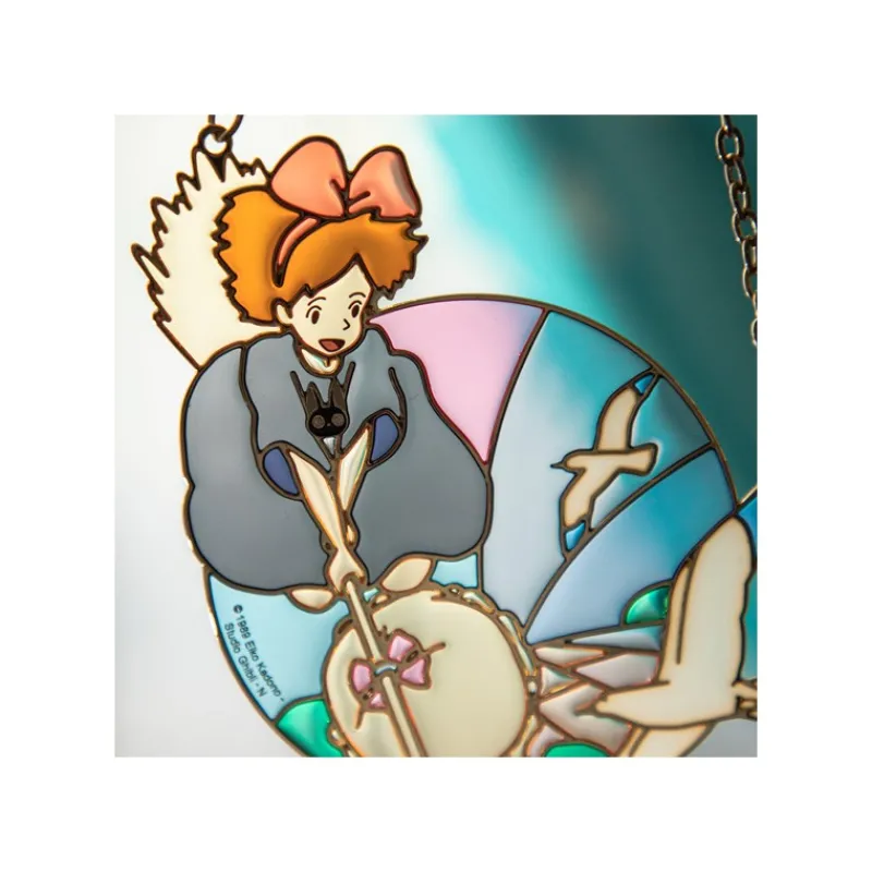Maison Ghibli Sun catcher Stained glass Kiki - Kiki’s Delivery Service | Décoration