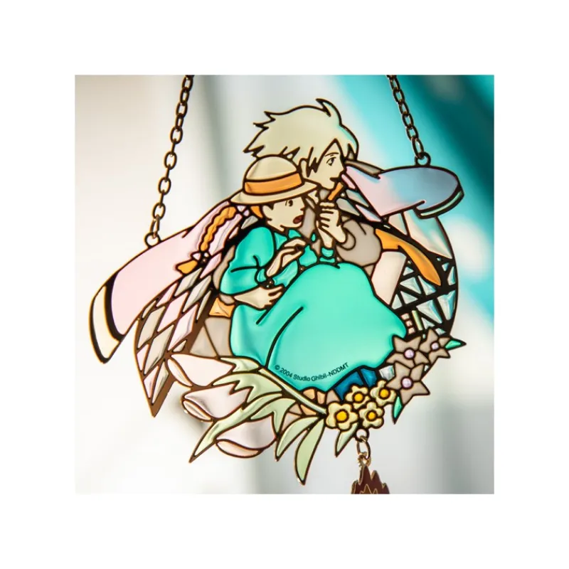 Maison Ghibli Sun catcher Stained glass Sophie & Hauru - Howl's Moving Castle | Décoration