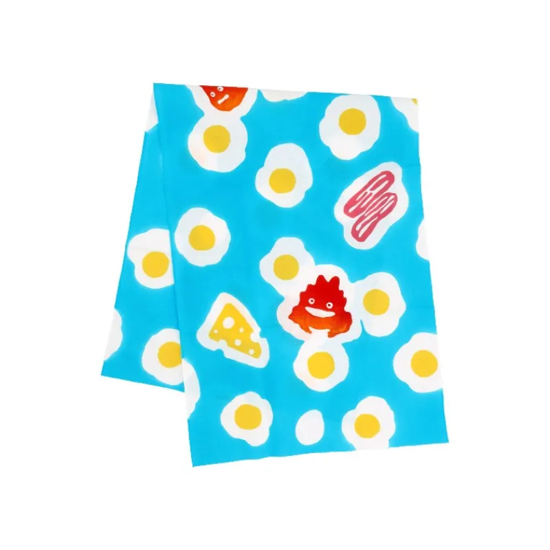 Maison Ghibli Tenugui Calcifer fried egg - Howl’s Moving Castle | Outfits