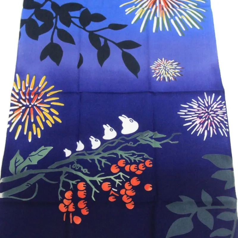 Maison Ghibli Tenugui Fireworks - My Neighbor Totoro | Outfits