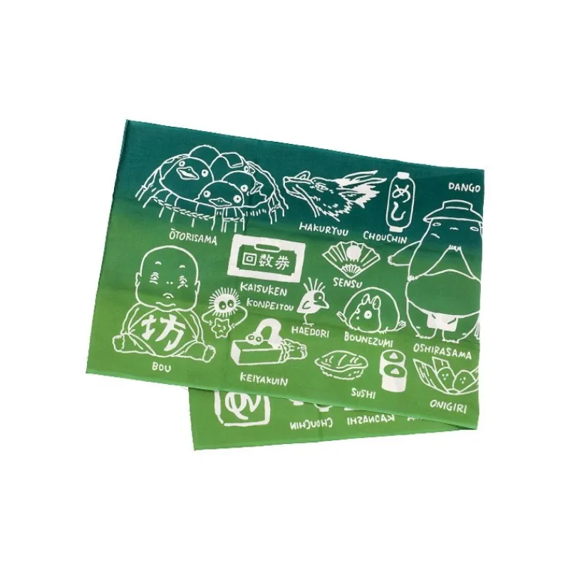 Maison Ghibli TENUGUI MEDICATED BATH - SPIRITED AWAY | Outfits | Wall Decoration