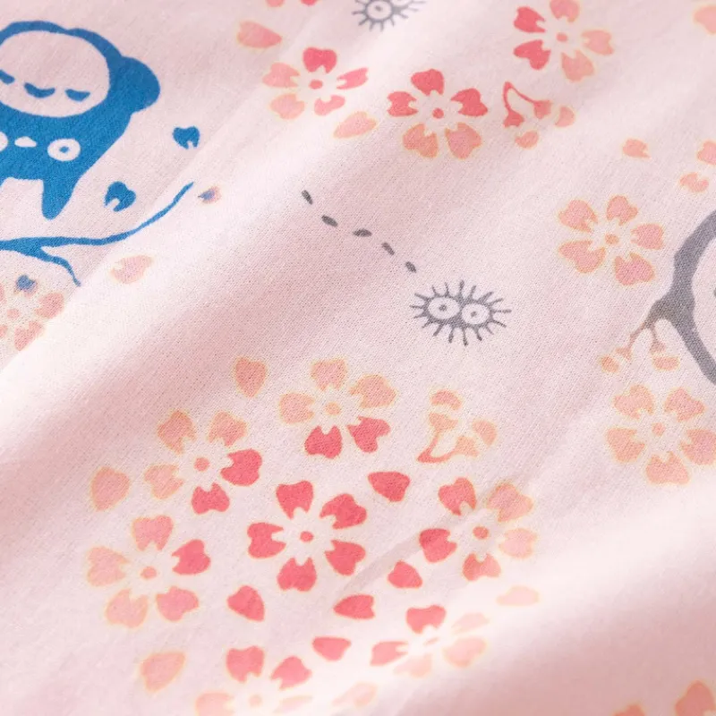 Maison Ghibli Tenugui Totoro Sakura - My Neighbor Totoro | Household Linen
