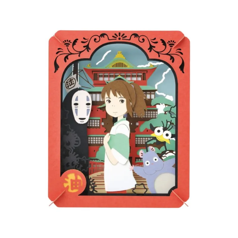 Maison Ghibli Theatre Paper Chihiro Mystery City - Spirited Away | Arts And Crafts